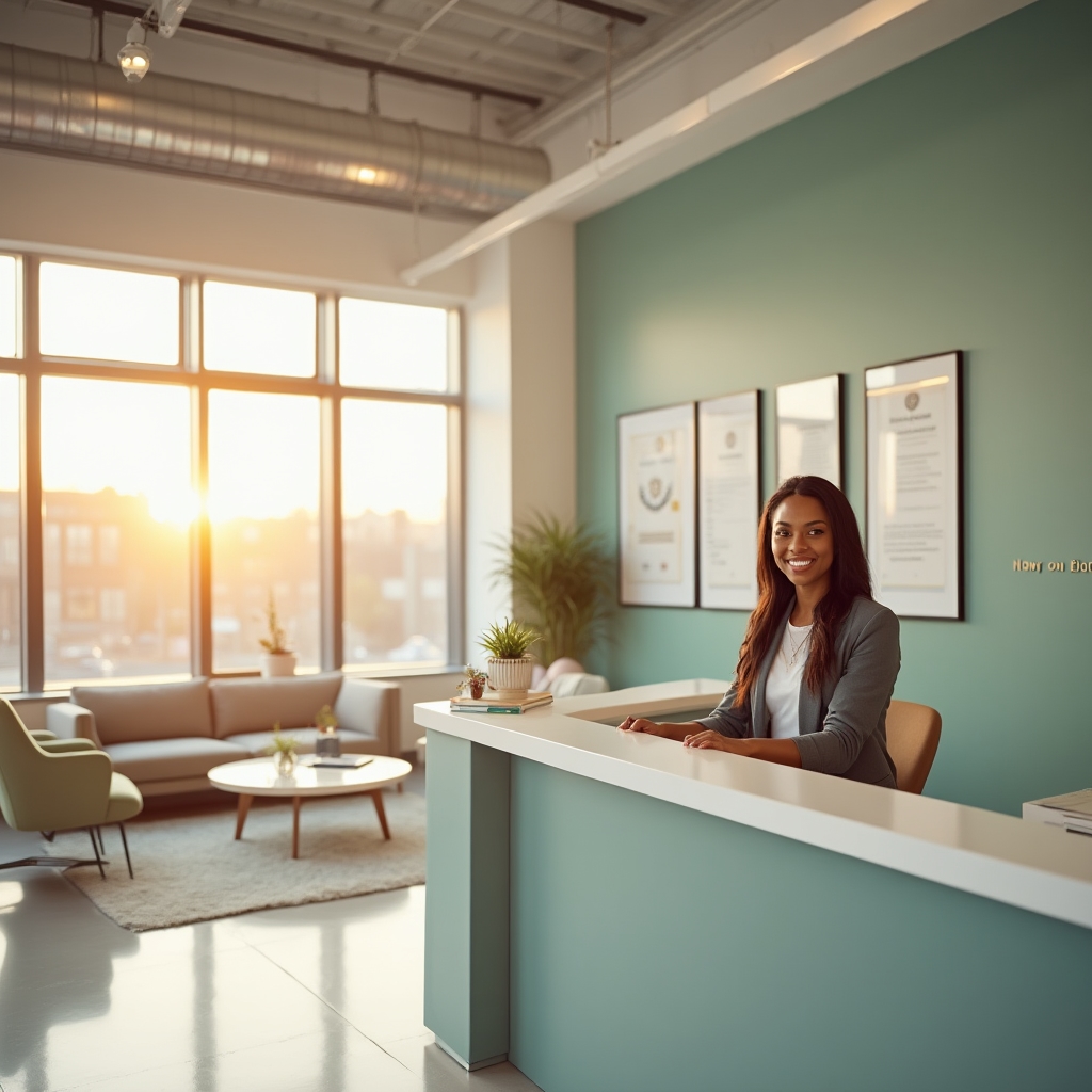 Dire Money office and operations workspace