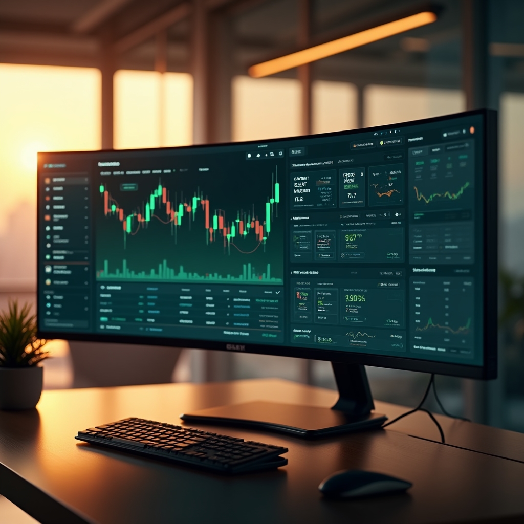 Direbit exchange dashboard preview